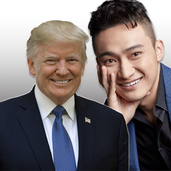 Donald Trump and Justin Sun